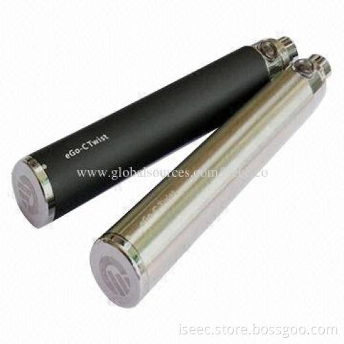 Hot Selling EGo-C Twist Variable Voltage eGo Batteries, CE/RoHS Directive-compliant Certified